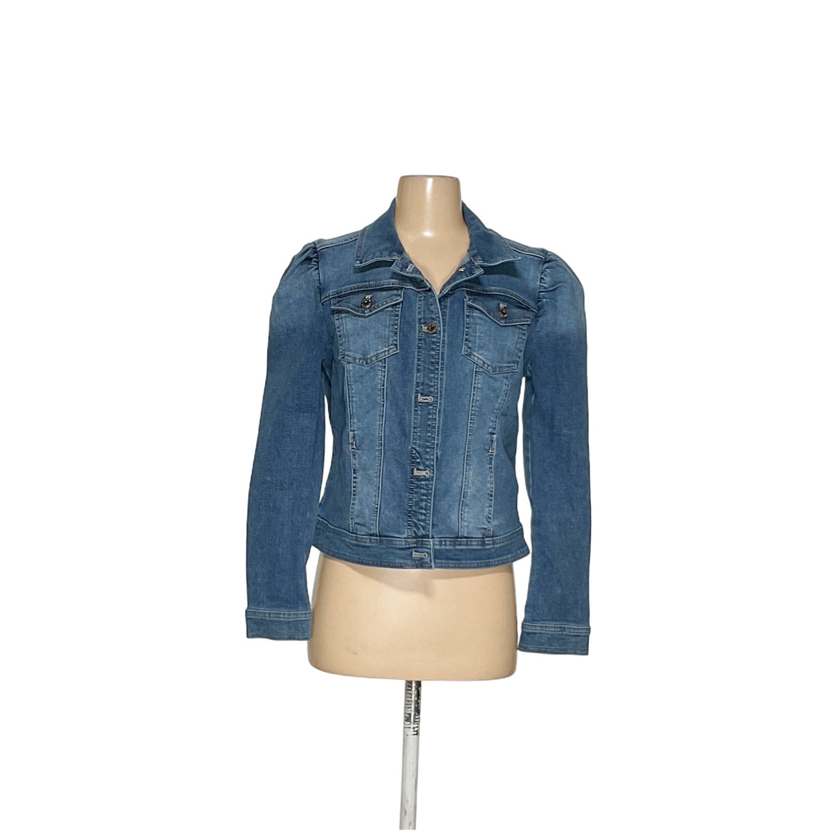 WHBM Blue Basic Jacket, Size M