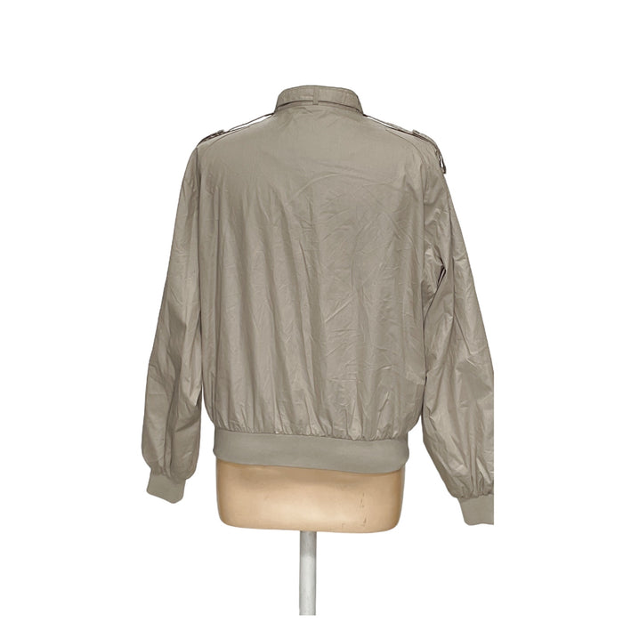 Members Only Beige XL Bomber Jacket