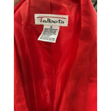 Talbots Orange Linen Blazer - Size 8