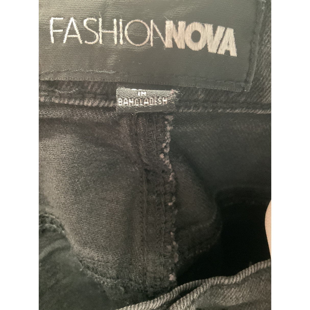 Fashion Nova Black Ankle Jeans - Women's Size 5