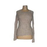 Tahari Beige Cotton Blouse - L