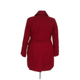 LONDON FOG Red Wool Overcoat XL