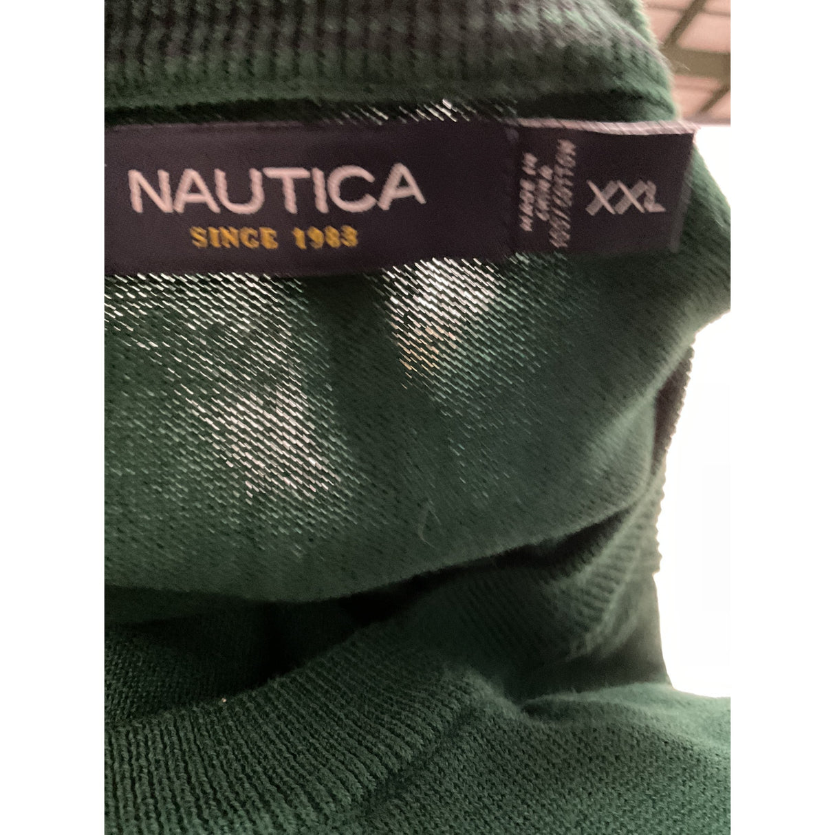 Nautica Green 2XL Men's Pullover Sweatshirt