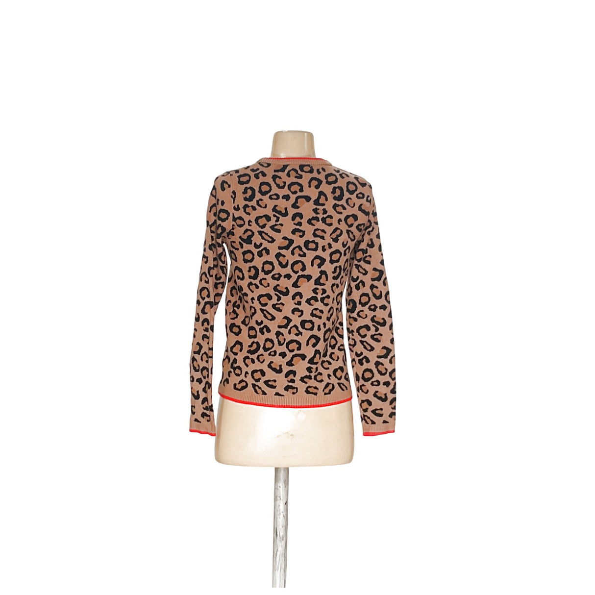 Tahari Multicolor Animal Print Sweater XS