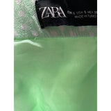 ZARA Green Mini Skirt - Women's Size S