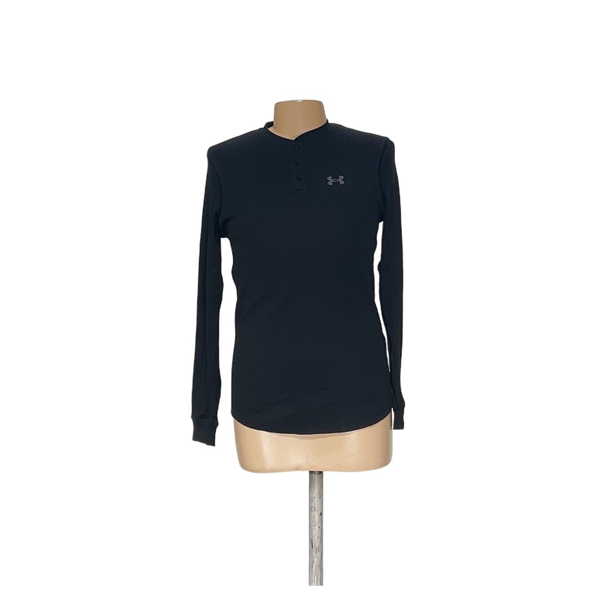 Under Armour Black Henley Sweatshirt S/M