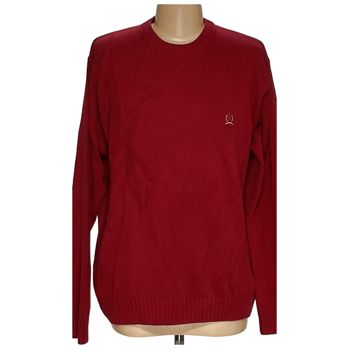 Tommy Hilfiger Red Cotton Men's Sweater