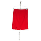 Kasper Red Mini Skirt