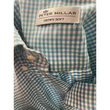 Peter Millar Blue Men's Button-Up Shirt