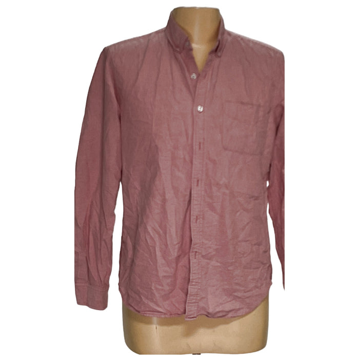 J.CREW Men's Pink Button-Up Shirt