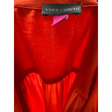 Vince Camuto Orange Chiffon Blouse - Women's S