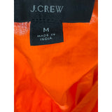 J. CREW Orange Shift Midi Dress - Women's M