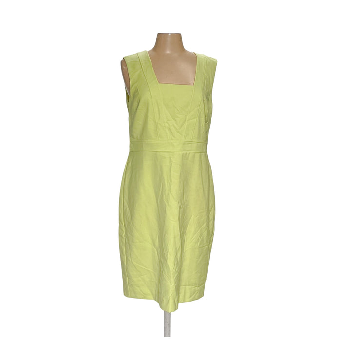 Ann Taylor Green A-Line Dress - Size 12