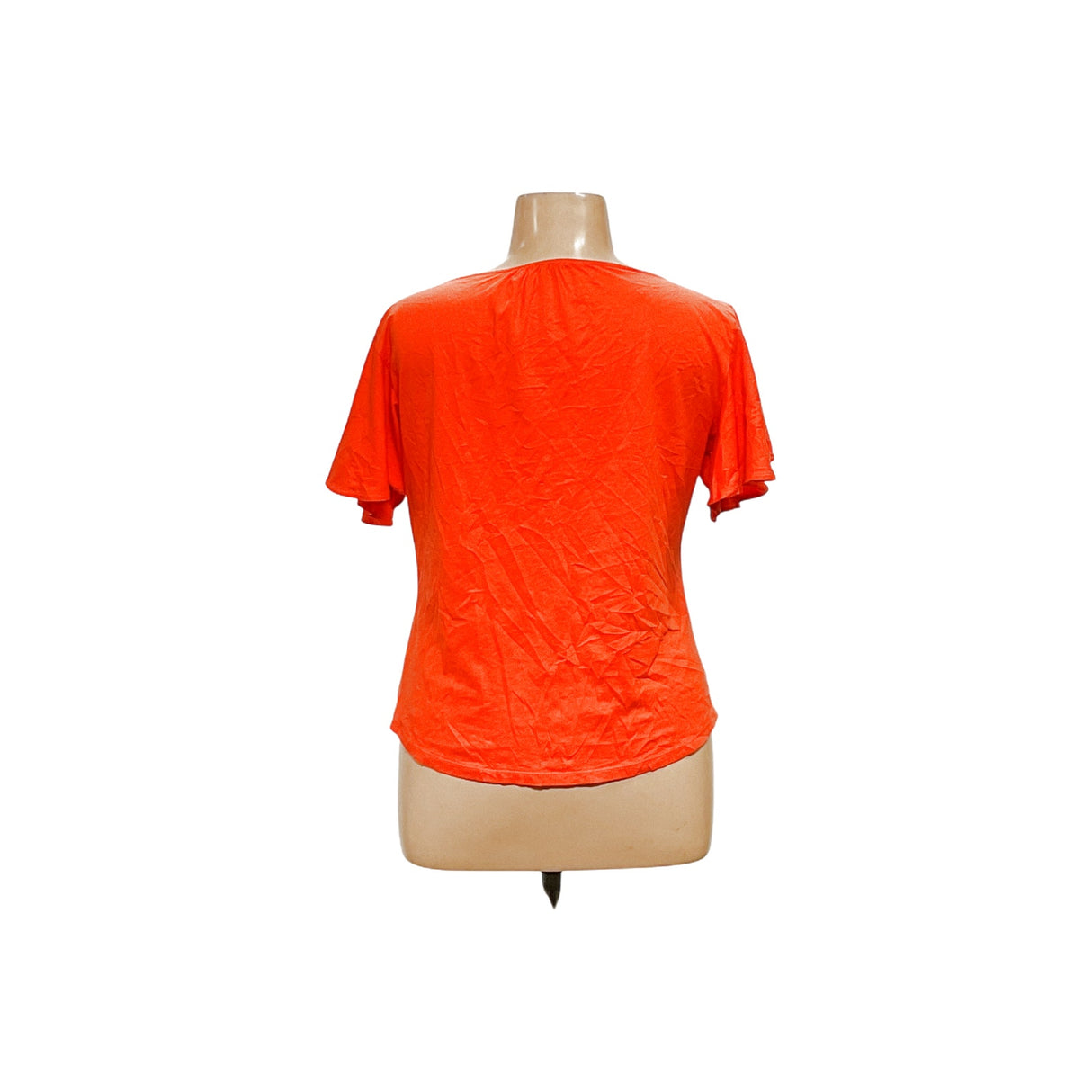 J. Crew Orange XL Cotton Blouse