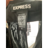 Express Black Polyester Blouse XS