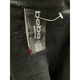BEBE Black Cotton Sweater