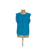 Vince Camuto Blue Polyester Blouse S 27in