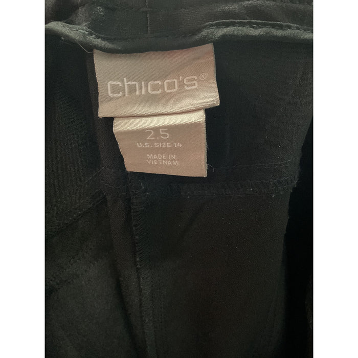 Chico's Black Ankle Pants - Size 2.5