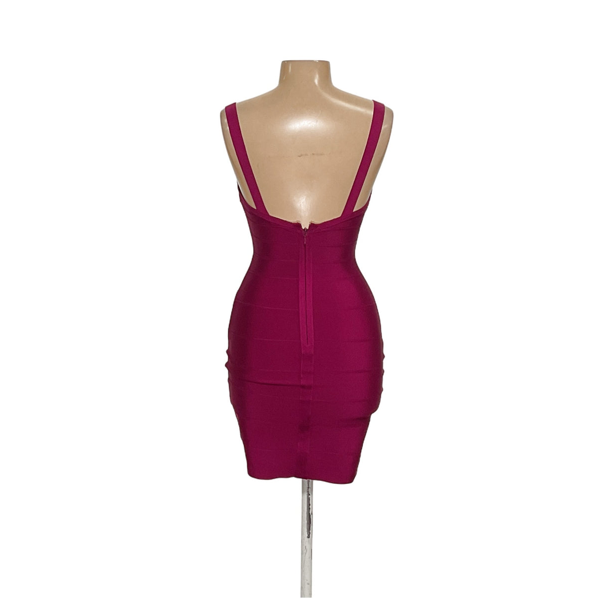 Fashion Nova Purple Bodycon Midi Dress