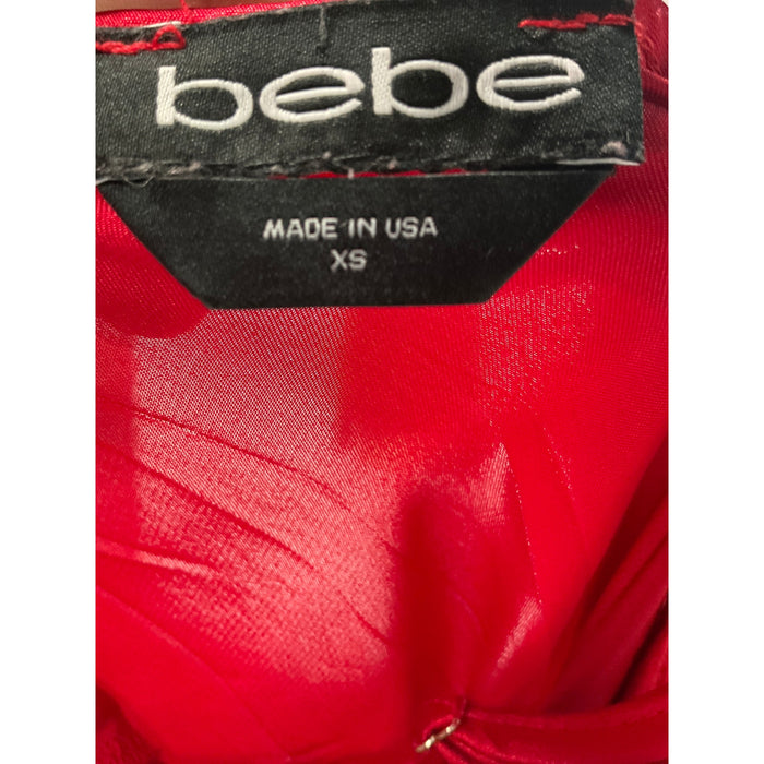 Bebe Red Maxi Dress - XS