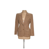 Pendleton Brown Wool Blazer Women's Coat