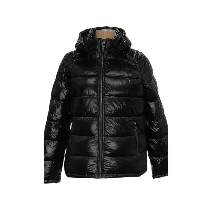 GUESS Women's Quilted Jacket - XL, Black