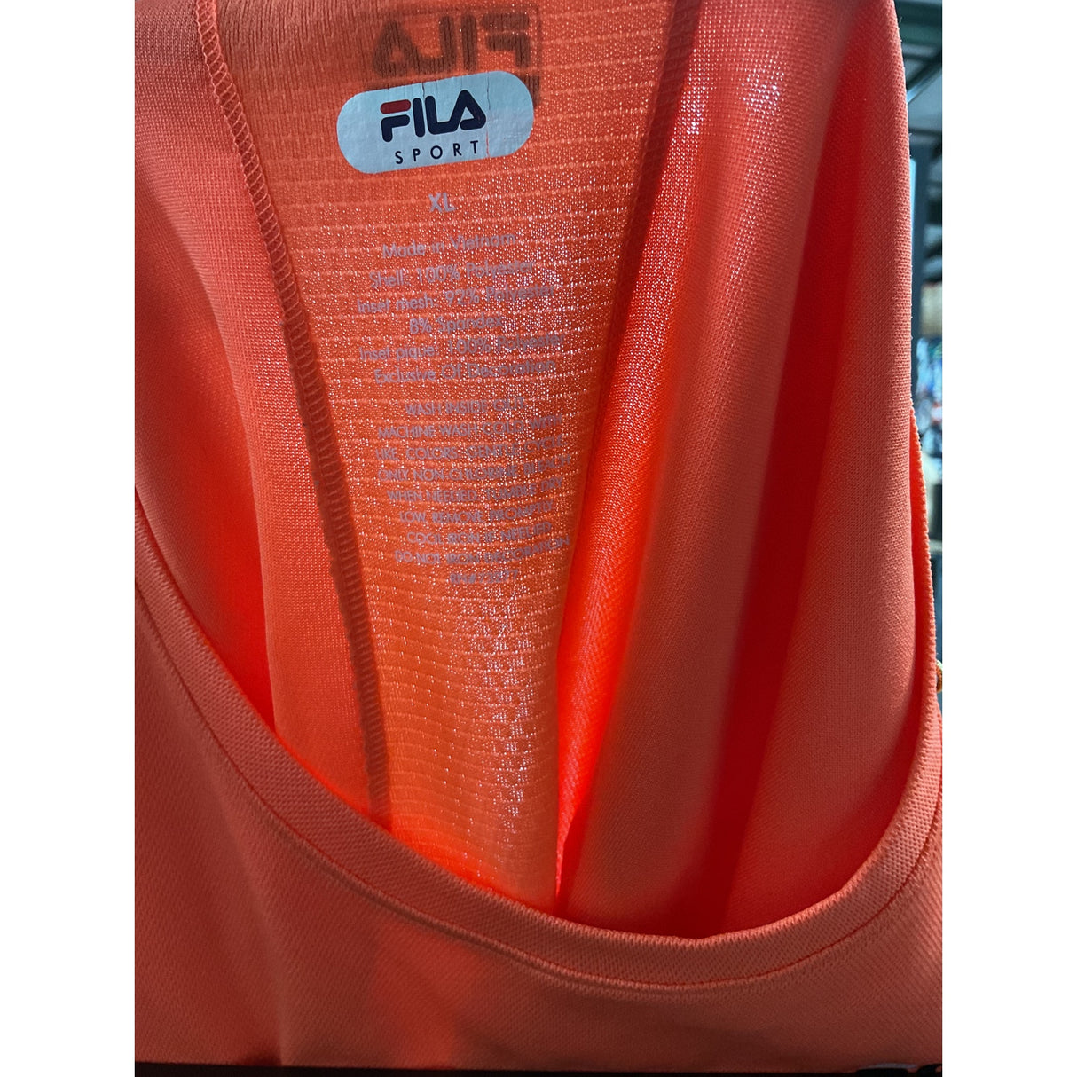 Fila Women's XL Orange Blouse