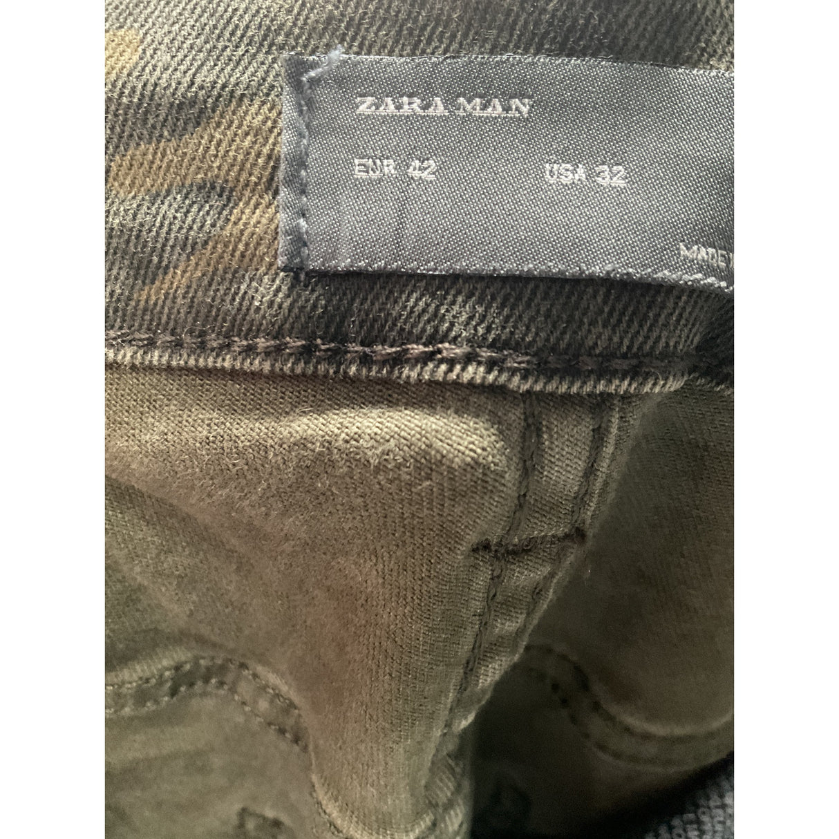 ZARA Men's Multicolor Skinny Pants