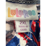 Lularoe Multicolor Tie Dye Maxi Dress