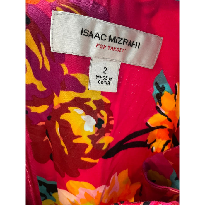 Isaac Mizrahi Multicolor A-Line Midi Dress