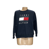 Tommy Hilfiger Blue Men's XL Pullover Sweatshirt