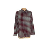 Banana Republic Men's Gray Plaid Button-Down Shirt