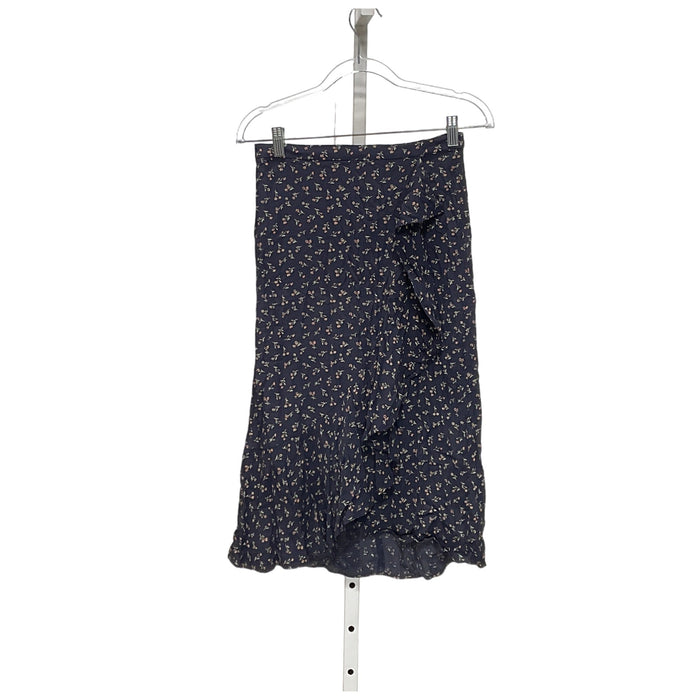 MADEWELL Blue A-Line Skirt - Size 0