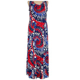 Lularoe Multicolor Tie Dye Maxi Dress