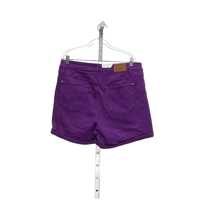 Judy Blue Plus Size Purple Sailor Shorts