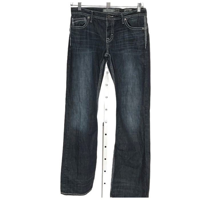 Bke Men's Blue 34x34 Ankle Jeans