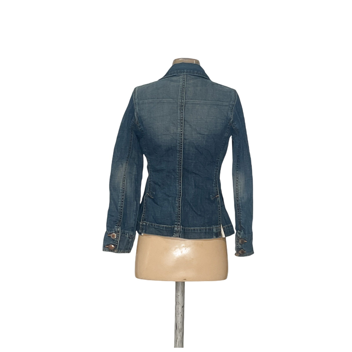 Banana Republic Blue Cotton Jacket XS