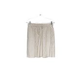 J. Crew XS Beige Striped Mini Skirt