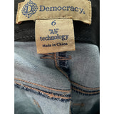 Democracy Women's Blue Ankle Jeans - Size 6