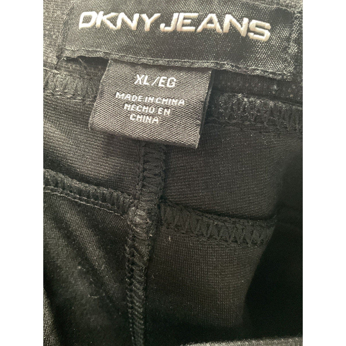 DKNY Women's Black Ankle Pants XL