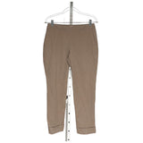 J.JILL Women's Brown Cotton Ankle Pants