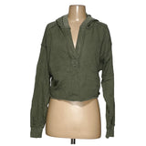 Aerie Green XS Women's Hoodie - Pullover