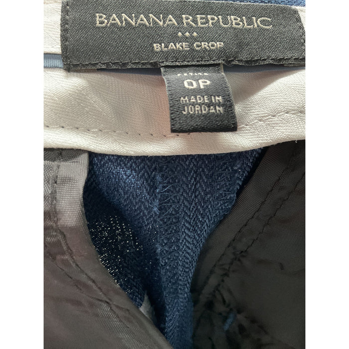 Banana Republic Blue Dress Pants, Women's 0P