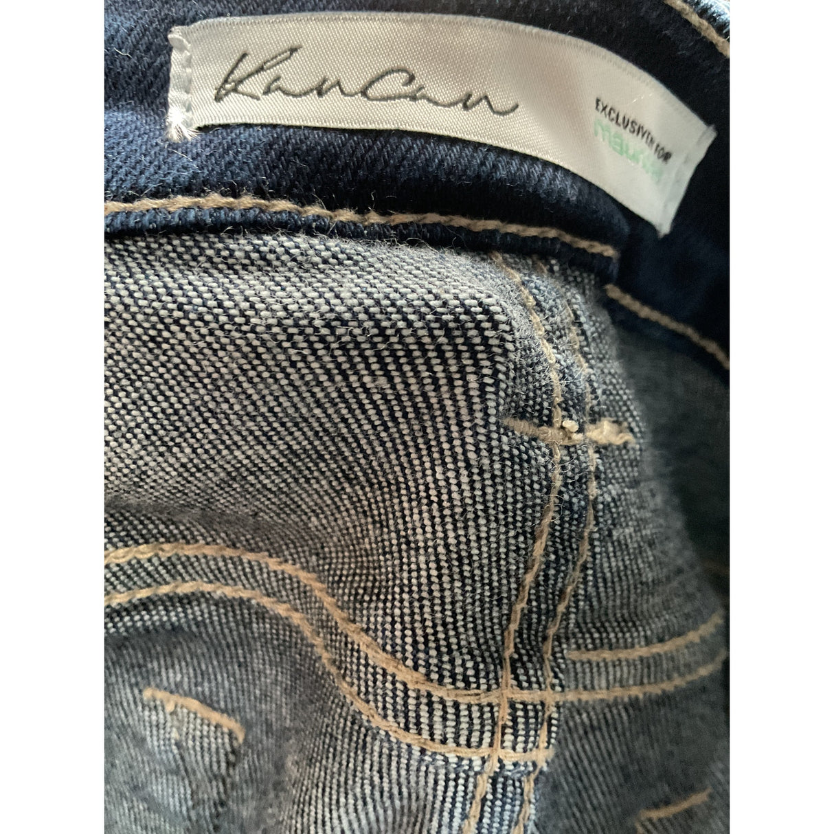 Kancan Blue Ripped Denim Jeans - Size 30