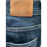 J. Crew Blue Petite Bootcut Crop Jeans