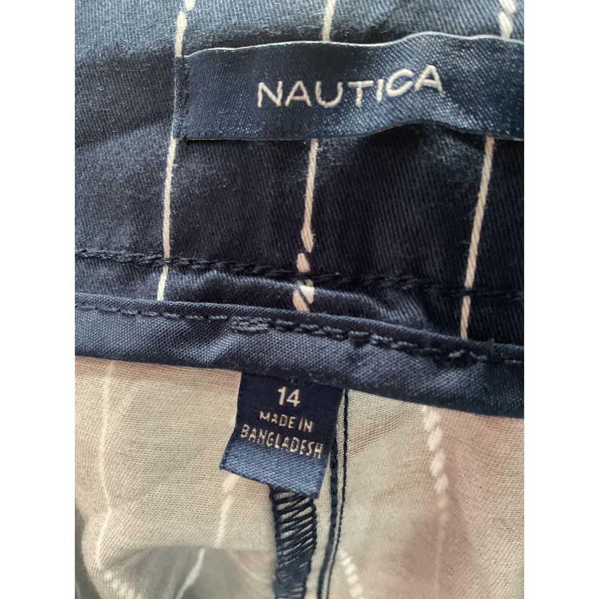 NAUTICA Blue Sailor Shorts - Women's Size 14