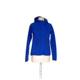 Athleta Blue Polyester Full Zip Hoodie