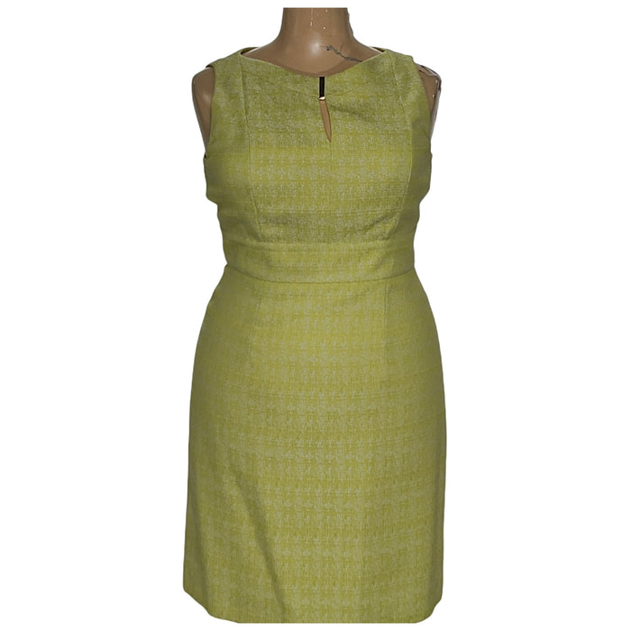 Tahari Green A-Line Dress - Size 16