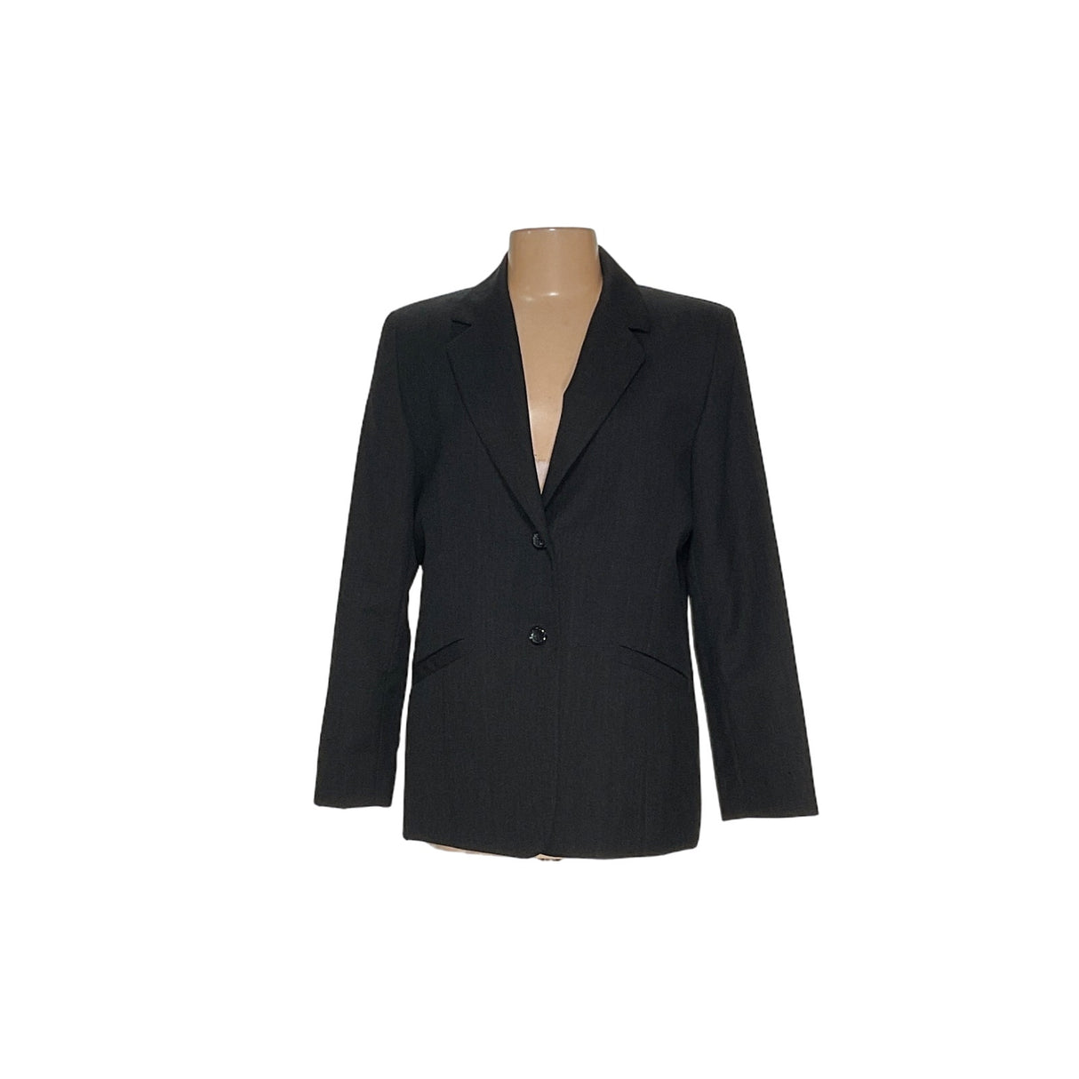 Pendleton Women's 100% Wool Black Blazer - Size 14