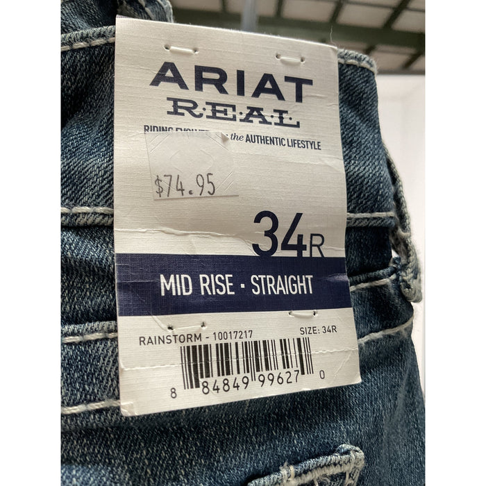 Ariat Men's Jeans - Blue, 34R/35in